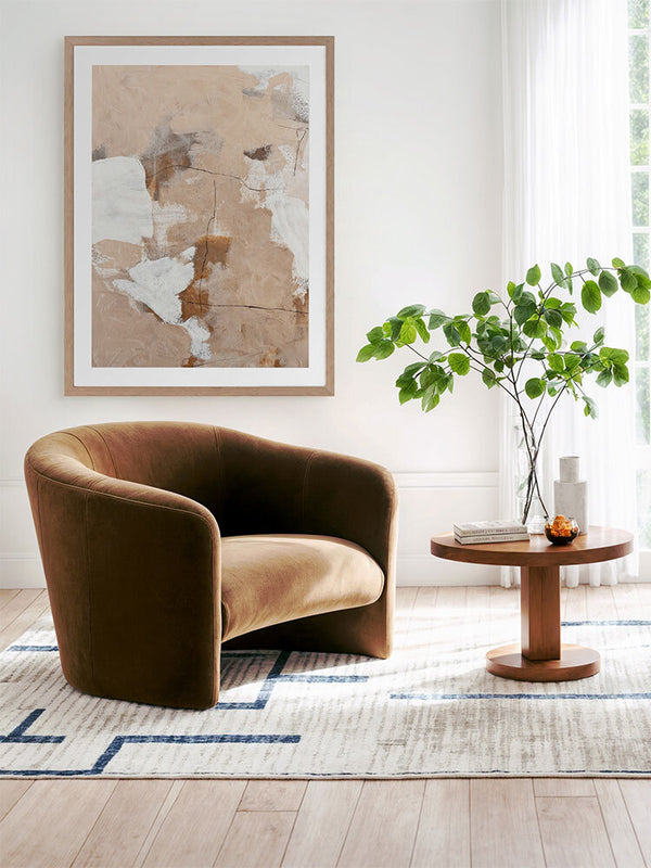 Ivory Eclipse I Framed Art Print | Lifestyle