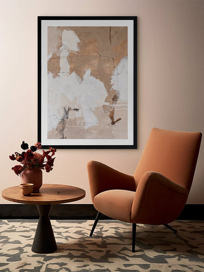 Ivory Eclipse II Framed Art Print | Lifestyle