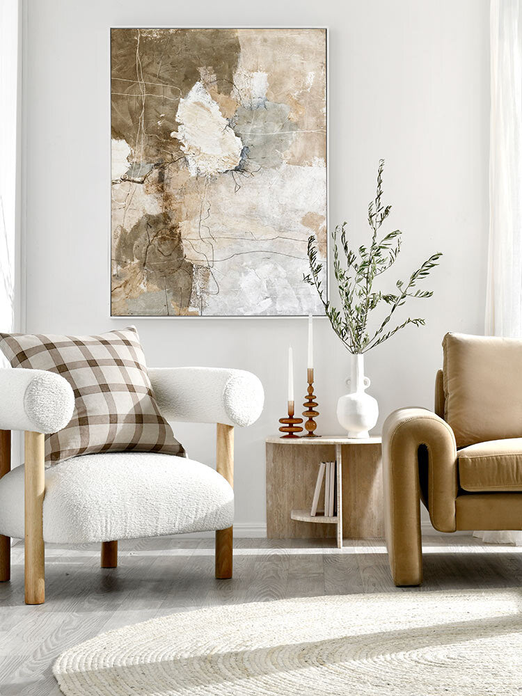 Parchment II Canvas Art Print | Lifestyle