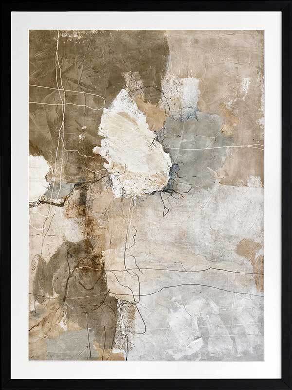 Parchment II Framed Art Print