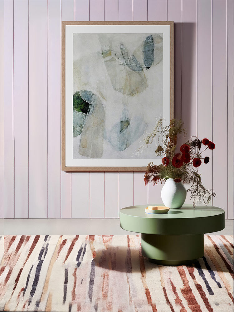 Misty Blues I Framed Art Print | Lifestyle