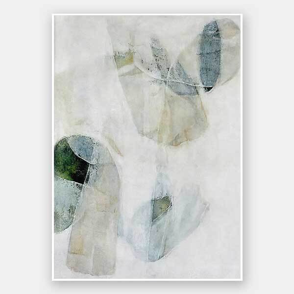 Misty Blues I Unframed Art Print