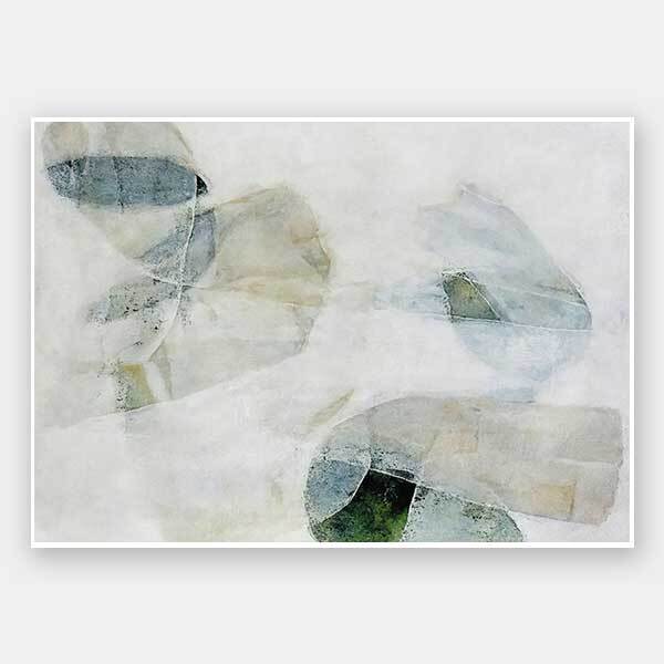 Misty Blues I Unframed Art Print