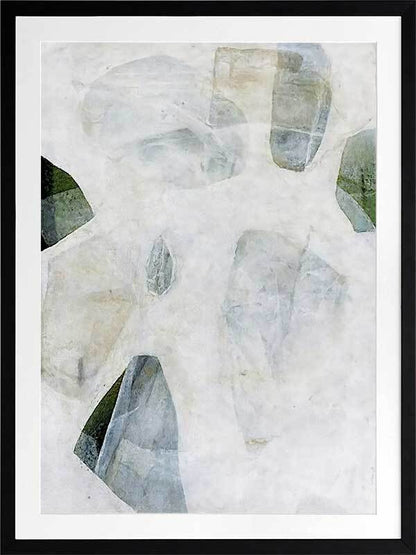 Misty Blues II Framed Art Print