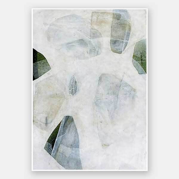 Misty Blues II Unframed Art Print