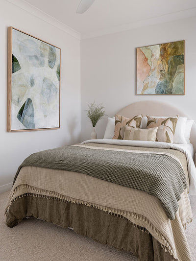 Misty Blues II Canvas Art Print | Lifestyle