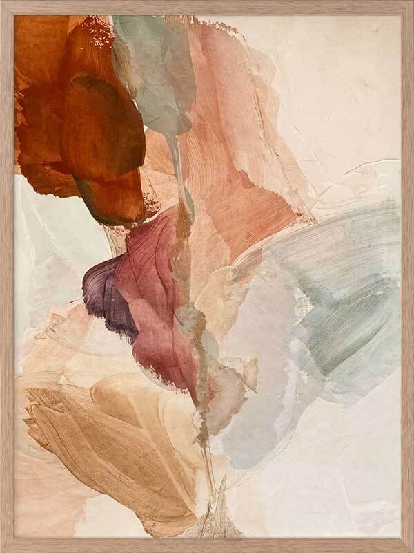 Whispering Sienna Framed Art Print