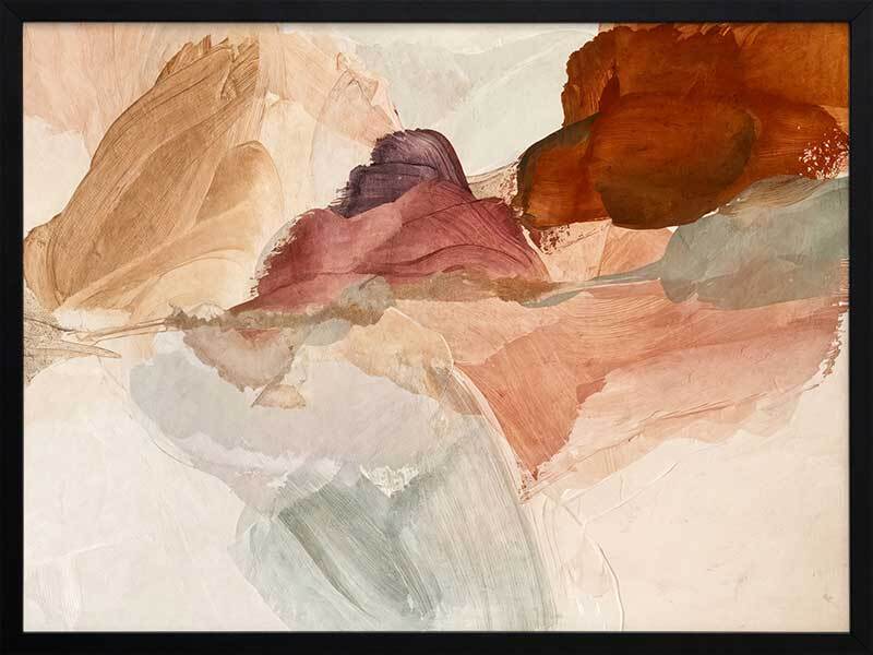 Whispering Sienna Framed Art Print