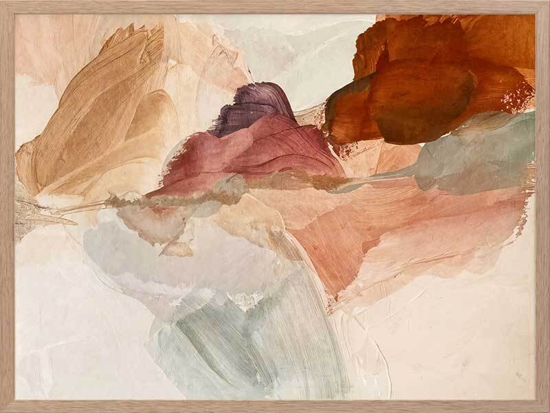 Whispering Sienna Framed Art Print