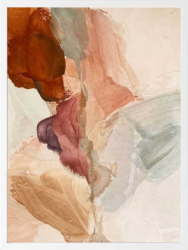 Whispering Sienna Framed Art Print