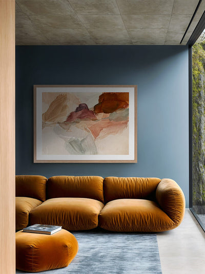 Whispering Sienna Framed Art Print | Lifestyle