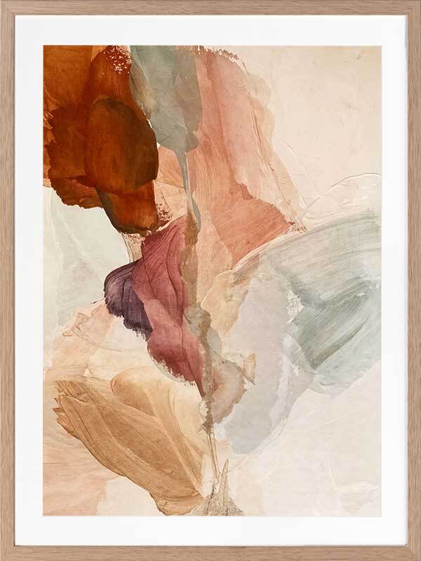 Whispering Sienna Framed Art Print