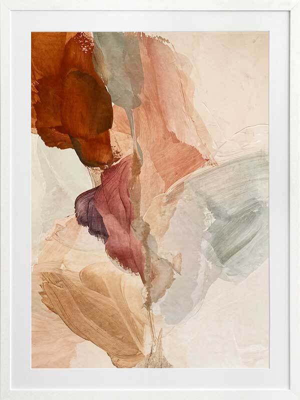 Whispering Sienna Framed Art Print