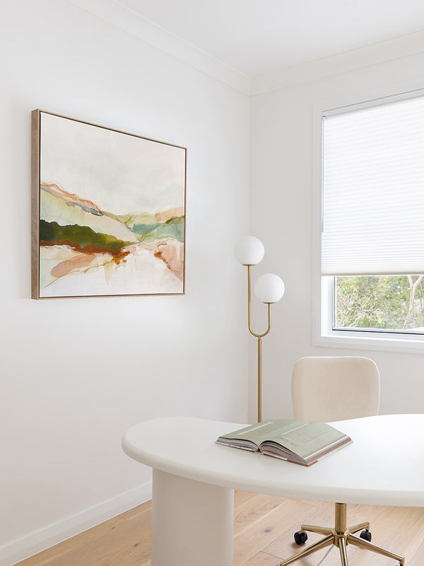 Rifts and Ridges II Canvas Art Print | Lifestyle