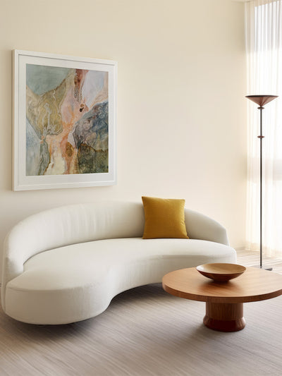 Ripples I Framed Art Print | Lifestyle