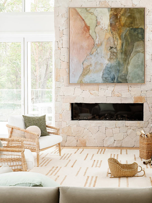 Ripples II Canvas Art Print | Lifestyle