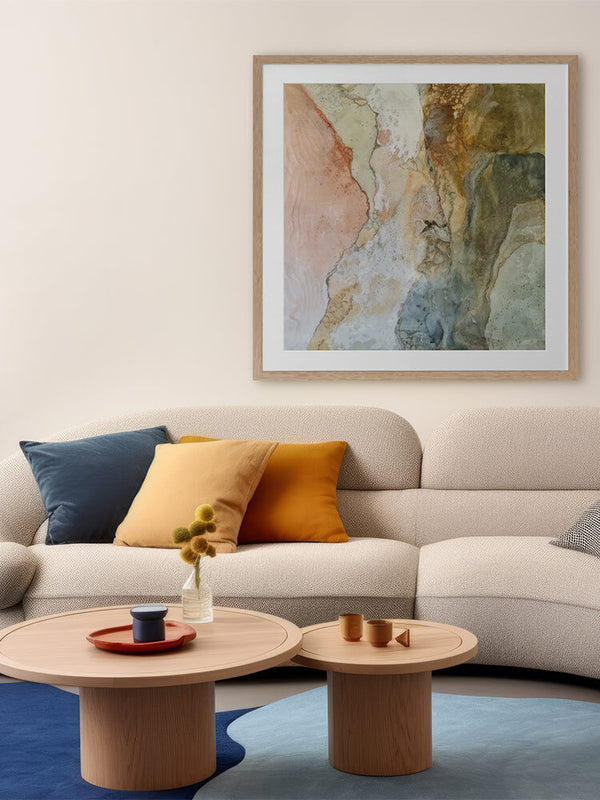 Ripples II Framed Art Print | Lifestyle