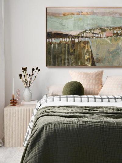 Valleys I Canvas Art Print | Lifestyle