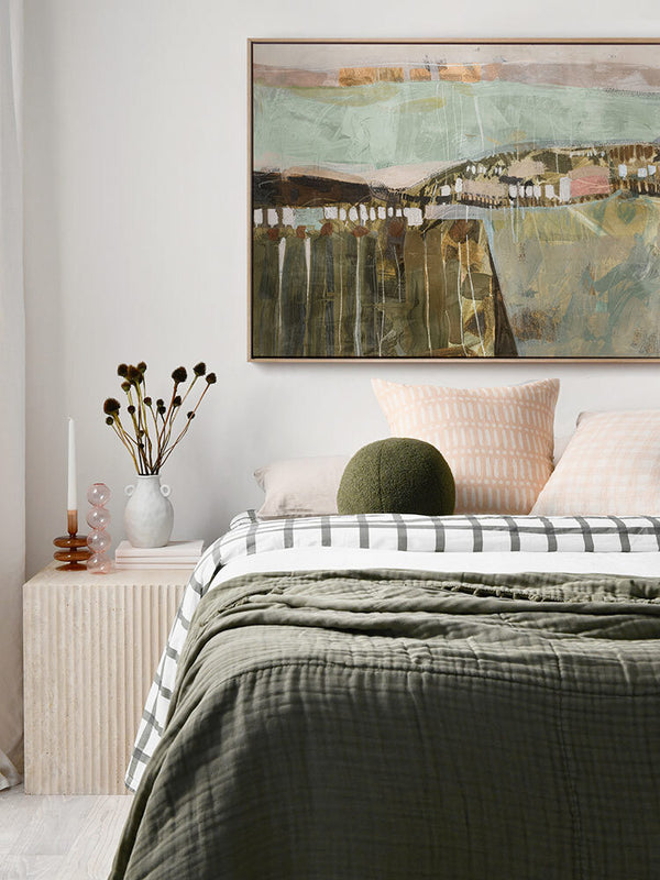 Valleys I Canvas Art Print | Lifestyle