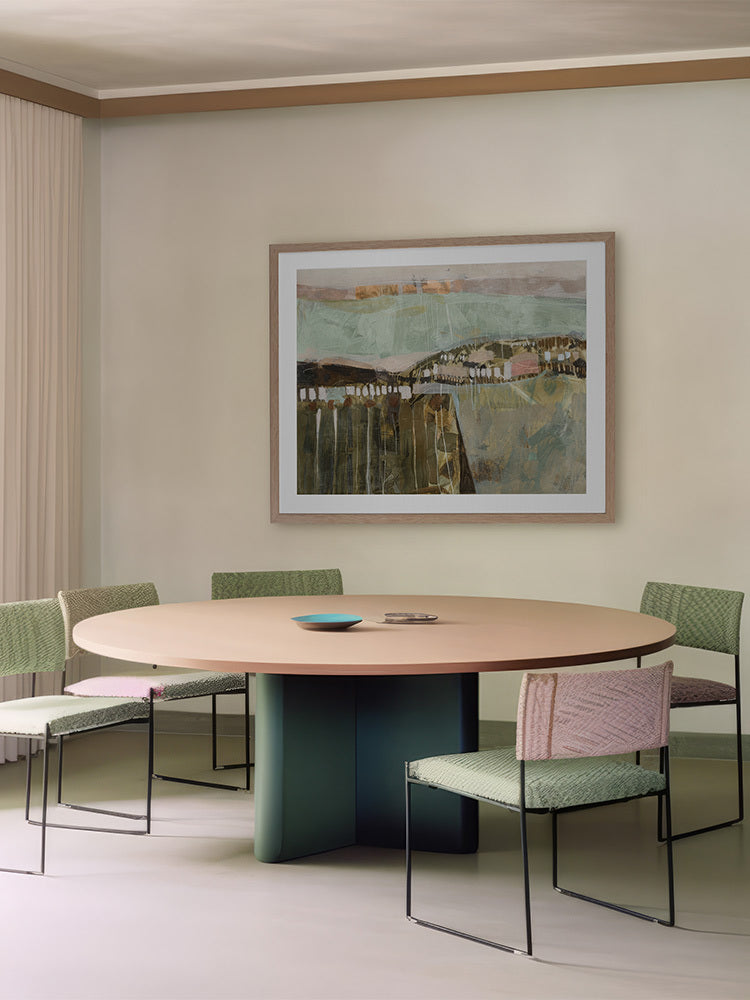 Valleys I Framed Art Print | Lifestyle