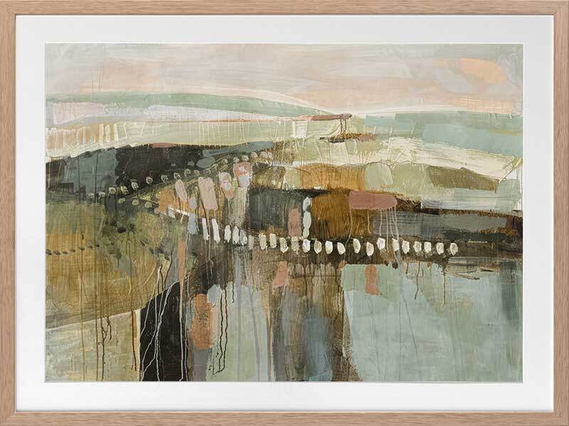 Valleys II Framed Art Print