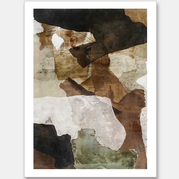 Mirrored Terrain I Unframed Art Print
