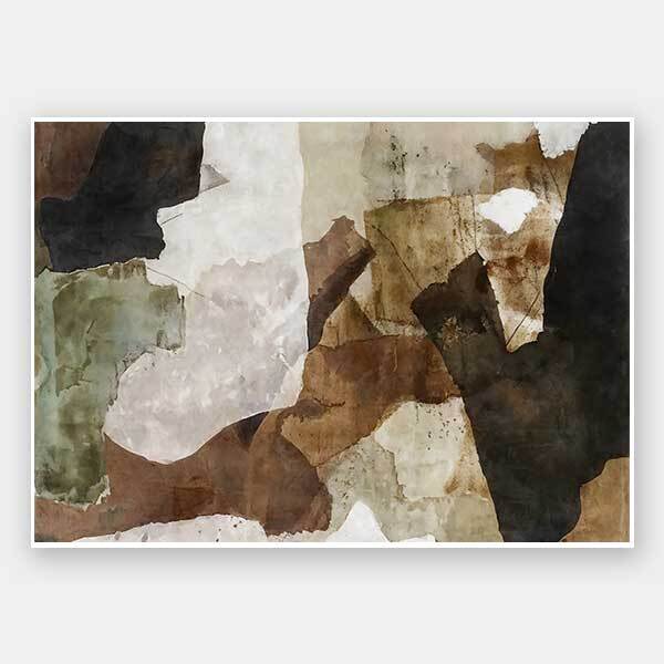 Mirrored Terrain I Unframed Art Print