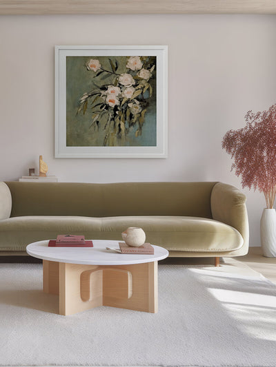 Nostalgic Flora Framed Art Print | Lifestyle