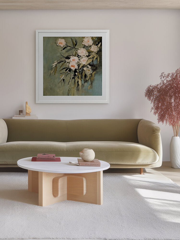 Nostalgic Flora Framed Art Print | Lifestyle