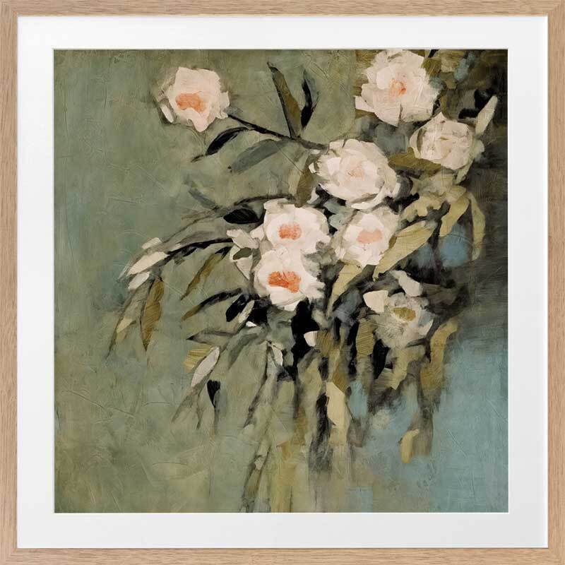 Nostalgic Flora Framed Art Print