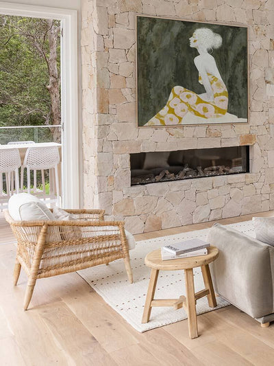 Solitude in Bloom Canvas Art Print | Lifestyle