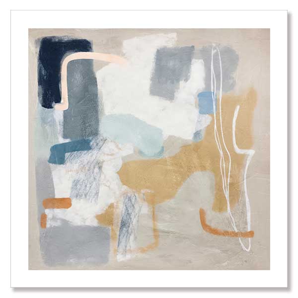 Abstract Thoughts I Unframed Art Print