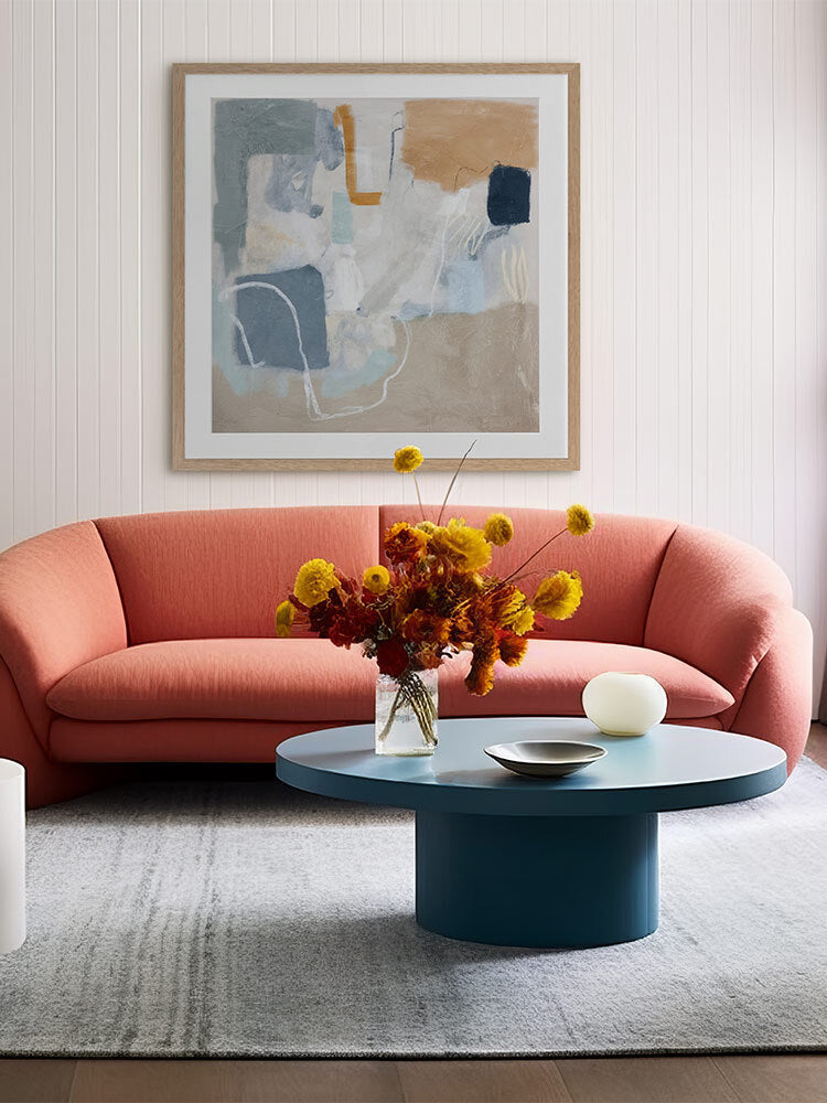 Abstract Thoughts II Framed Art Print | Lifestyle