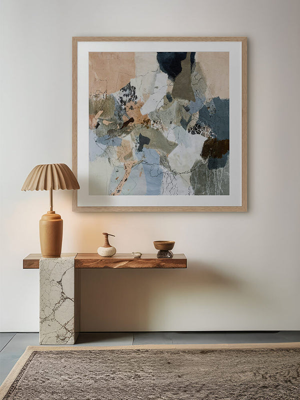Terra Mirrors I Framed Art Print | Lifestyle
