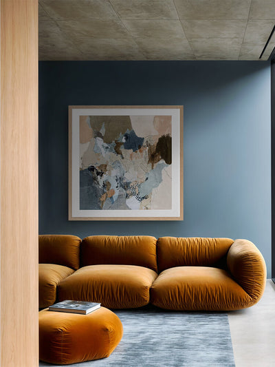 Terra Mirrors II Framed Art Print | Lifestyle