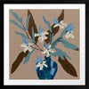 Beach Flowers I Framed Art Print
