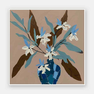 Beach Flowers I Unframed Art Print