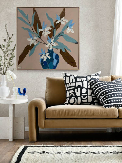 Beach Flowers I Canvas Art Print | Lifestyle