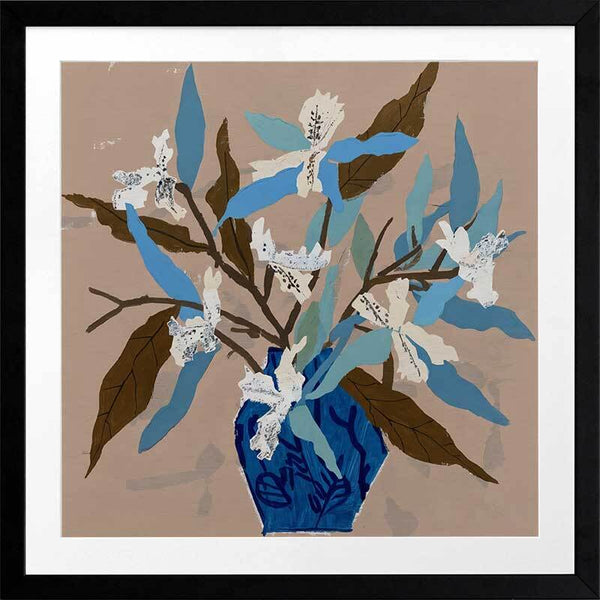 Beach Flowers II Framed Art Print