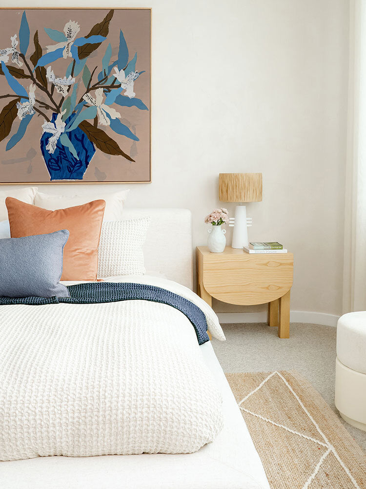 Beach Flowers II Canvas Art Print | Lifestyle