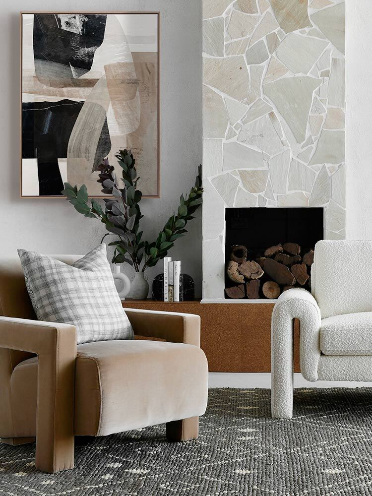 Shapeplay I Canvas Art Print | Lifestyle