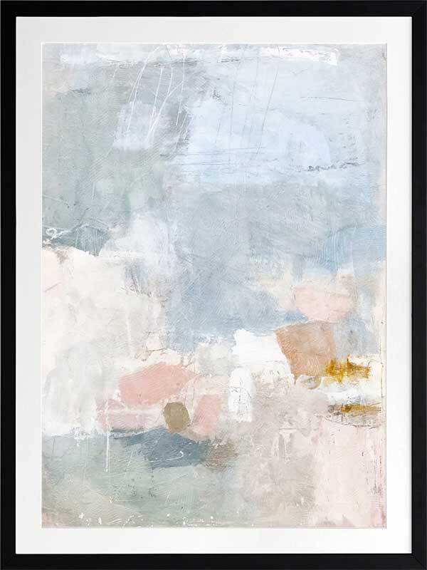 Drifting in the Clouds II Framed Art Print