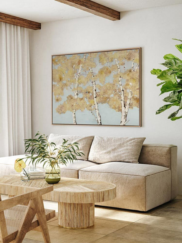 Soft Breeze Canvas Art Print | Lifestyle