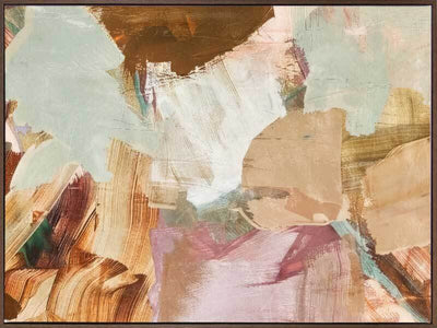 Terraform I - Walnut Box Frame Canvas - 75x100 - Landscape - Sale