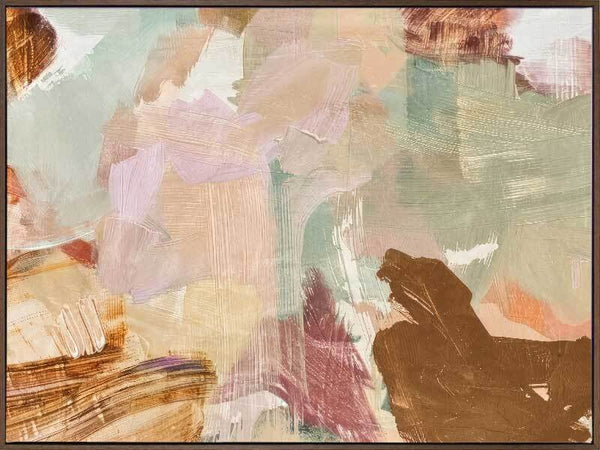 Terraform II - Walnut Box Frame Canvas - 75x100 - Landscape - Sale