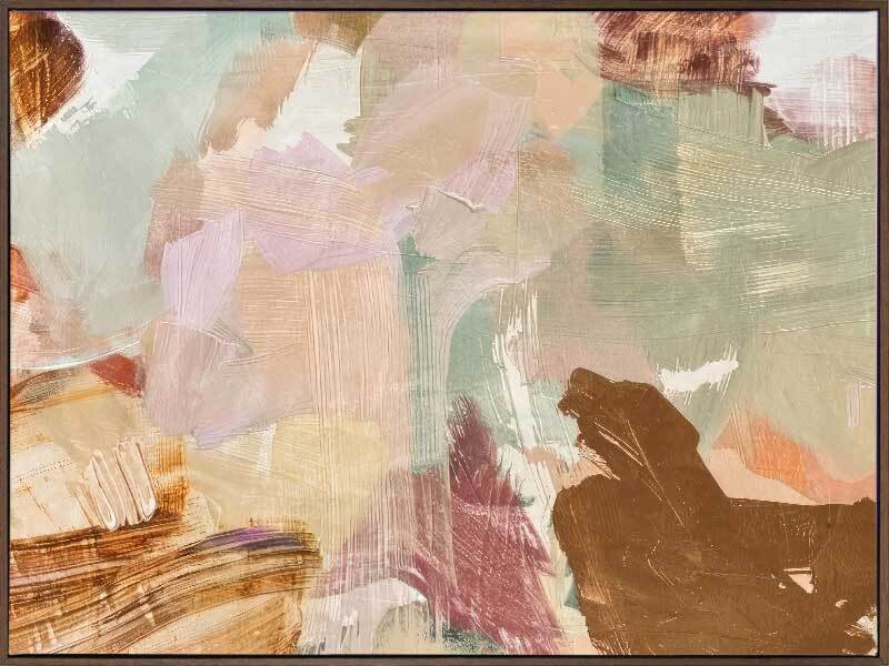 Terraform II - Walnut Box Frame Canvas - 75x100 - Landscape - Sale