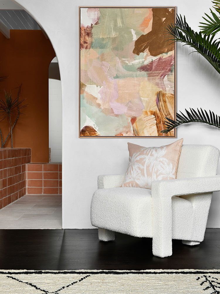 Terraform II Canvas Art Print | Lifestyle