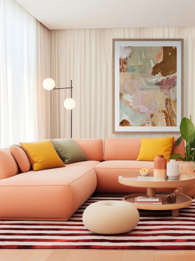 Terraform II Framed Art Print | Lifestyle