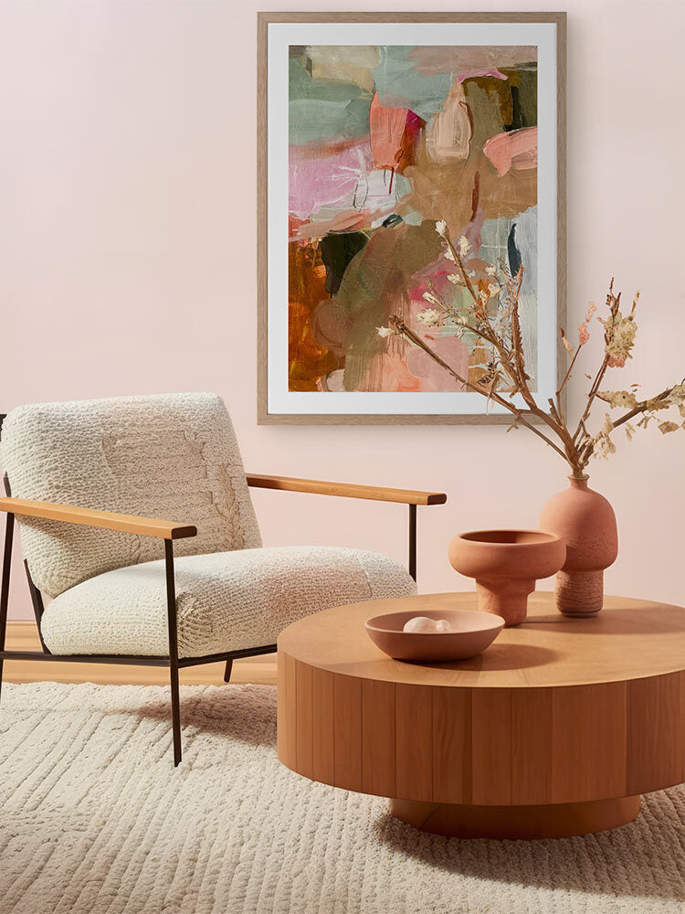 Terraform III Framed Art Print | Lifestyle