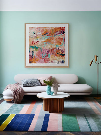 Colour Fusion II Framed Art Print | Lifestyle